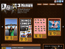 Tablet Screenshot of 3kingstavern.com